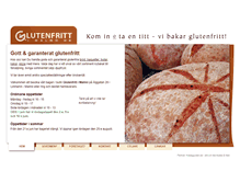 Tablet Screenshot of glutenfrittimalmo.se